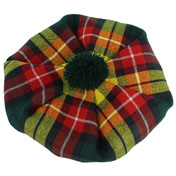 Childs Tammie, Plain Weave Wool, Buchanan Tartan